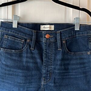 Madewell 10” high-rise skinny, size 28 Like New